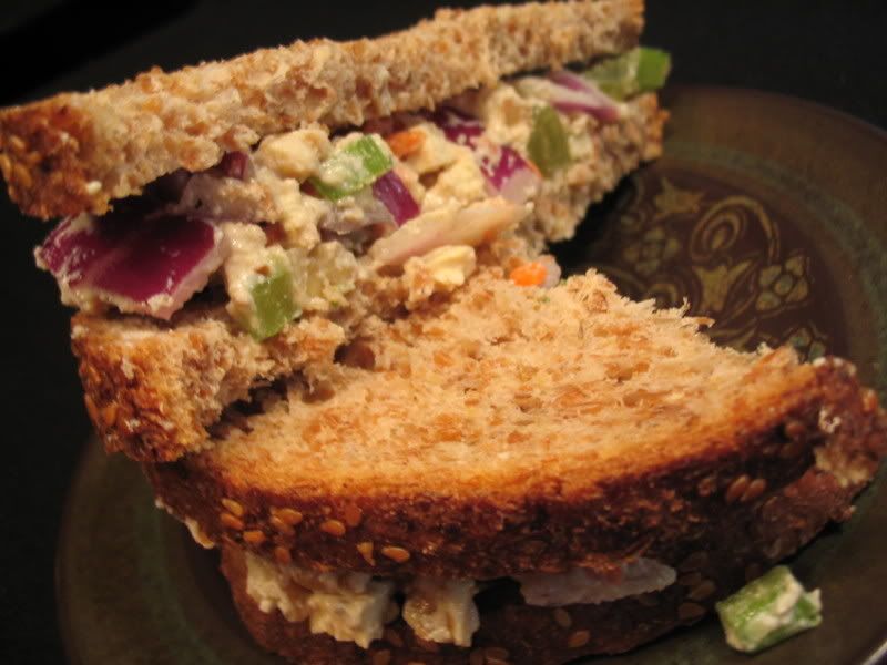 justthefood.com...the blog: Tofu "Chicken" Salad, Waldorf Style?